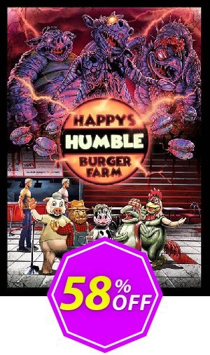 Happy's Humble Burger Farm PC Coupon code 58% discount 