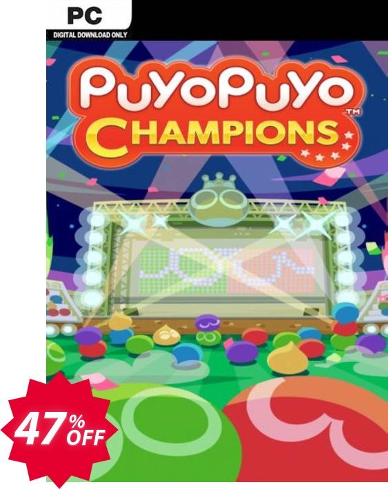 Puyo Puyo Champions PC, EU  Coupon code 47% discount 