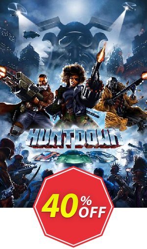 HUNTDOWN PC Coupon code 40% discount 