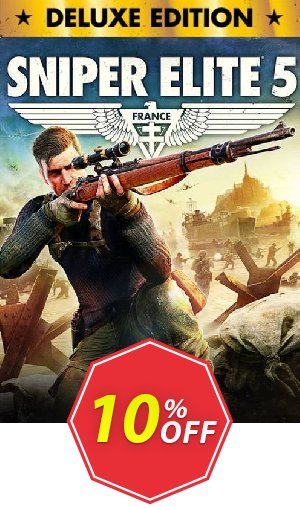 Sniper Elite 5 Deluxe Edition Xbox One/Xbox Series X|S, WW  Coupon code 10% discount 