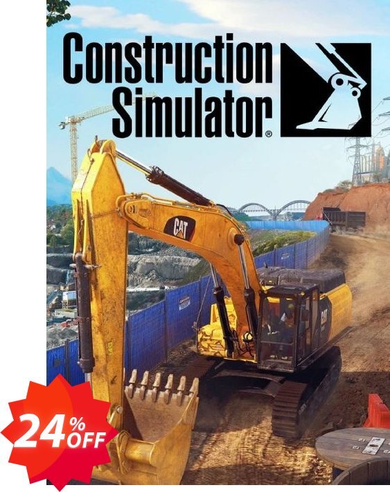 Construction Simulator PC Coupon code 24% discount 