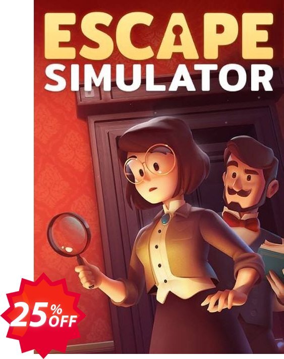 Escape Simulator PC Coupon code 25% discount 