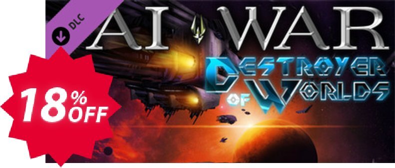 AI War Destroyer of Worlds PC Coupon code 18% discount 