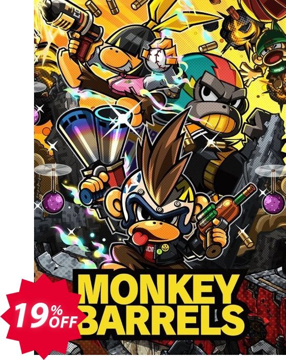 Monkey Barrels PC Coupon code 19% discount 