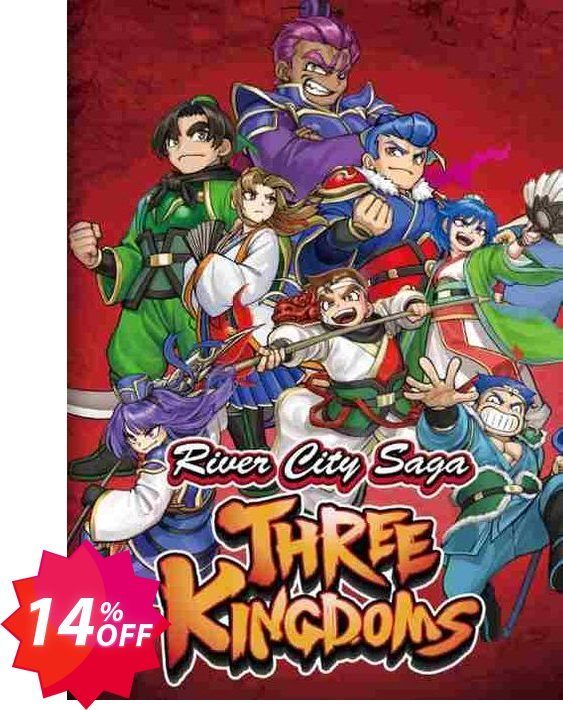 River City Saga: Three Kingdoms PC Coupon code 14% discount 