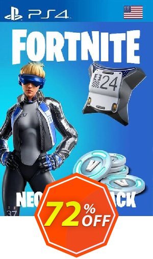 Fortnite Neo Versa + 2000 V-Bucks PS4, US  Coupon code 72% discount 