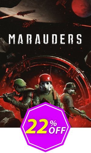 Marauders PC Coupon code 22% discount 