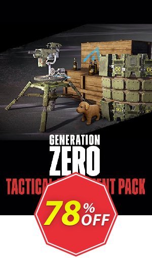 Generation Zero - Tactical Equipment Pack PC - DLC Coupon code 78% discount 