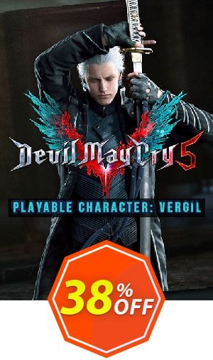 Devil May Cry 5 - Playable Character: Vergil PC - DLC Coupon code 38% discount 