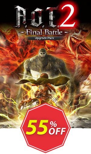 Attack on Titan 2: Final Battle Upgrade Pack PC Coupon code 55% discount 