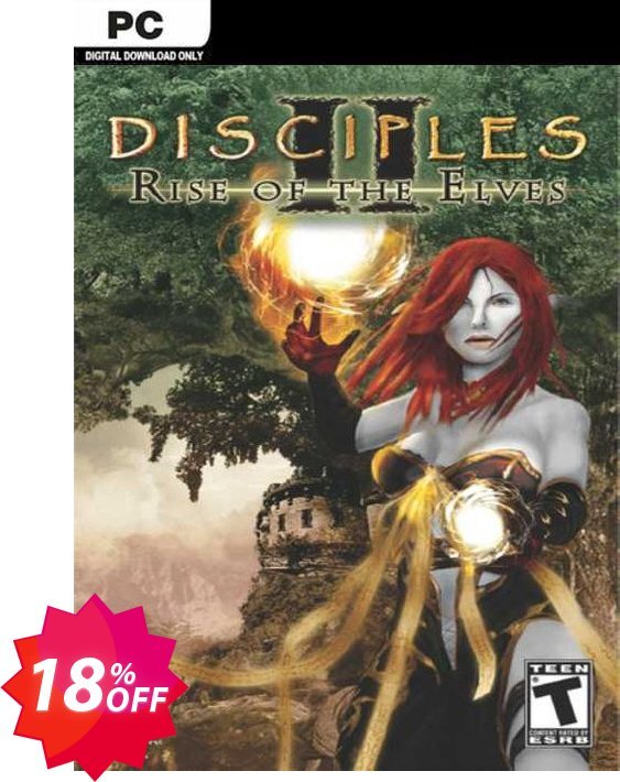 Disciples II Rise of the Elves PC Coupon code 18% discount 