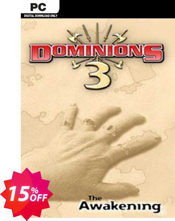 Dominions 3 The Awakening PC Coupon code 15% discount 