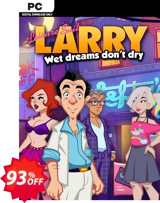 Leisure Suit Larry - Wet Dreams Don't Dry PC Coupon code 93% discount 