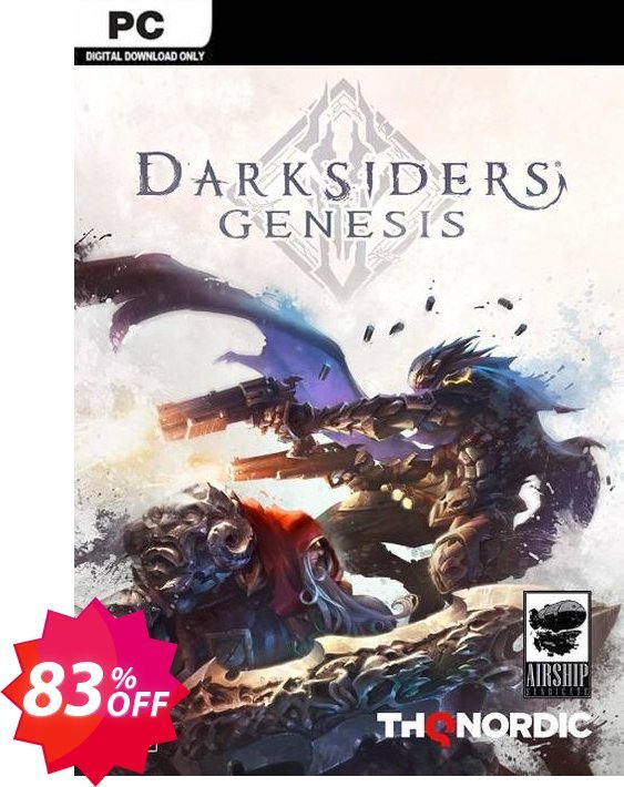 Darksiders Genesis PC Coupon code 83% discount 