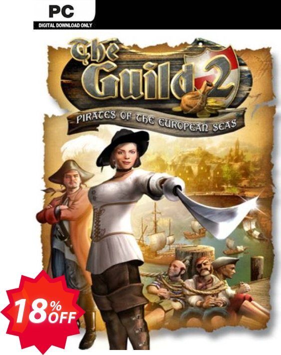 The Guild II Pirates of the European Seas PC Coupon code 18% discount 