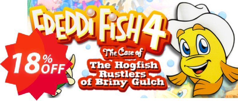 Freddi Fish 4 The Case of the Hogfish Rustlers of Briny Gulch PC Coupon code 18% discount 