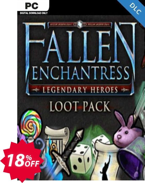 Fallen Enchantress Legendary Heroes Loot Pack DLC PC Coupon code 18% discount 