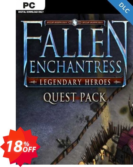 Fallen Enchantress Legendary Heroes Quest Pack DLC PC Coupon code 18% discount 