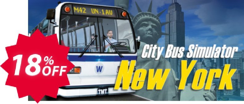 New York Bus Simulator PC Coupon code 18% discount 