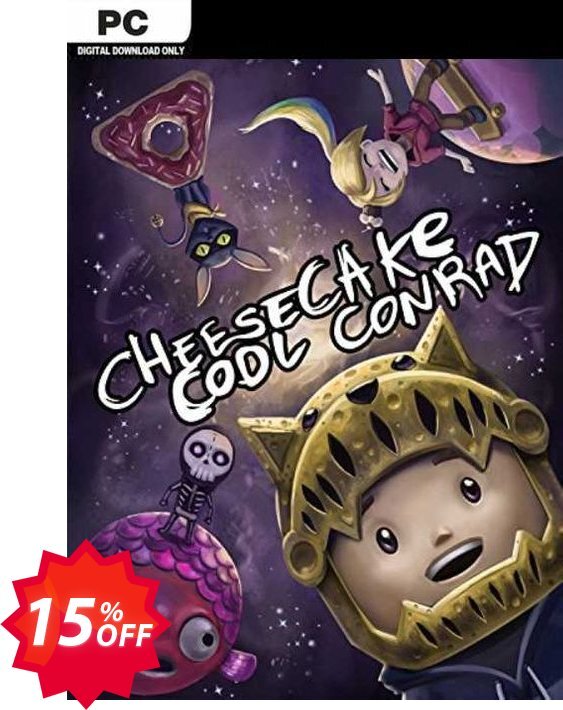 Cheesecake Cool Conrad PC Coupon code 15% discount 