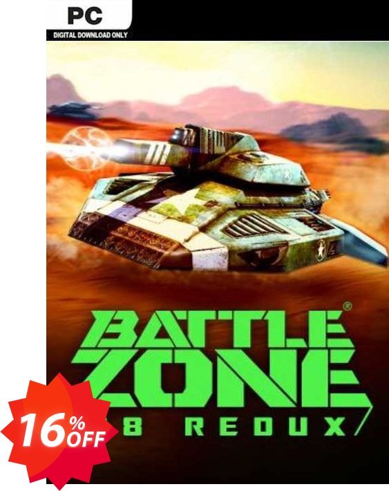 Battlezone 98 Redux PC Coupon code 16% discount 