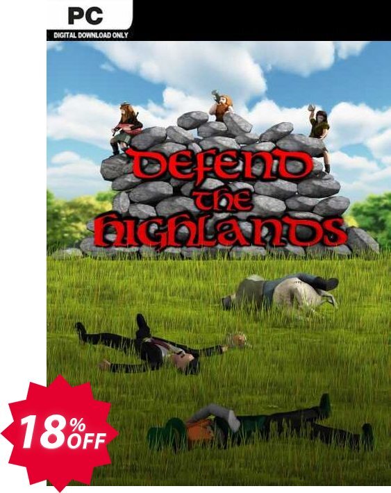 Defend The Highlands PC Coupon code 18% discount 