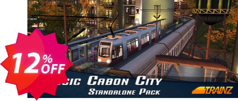 Trainz Classic Cabon City PC Coupon code 12% discount 