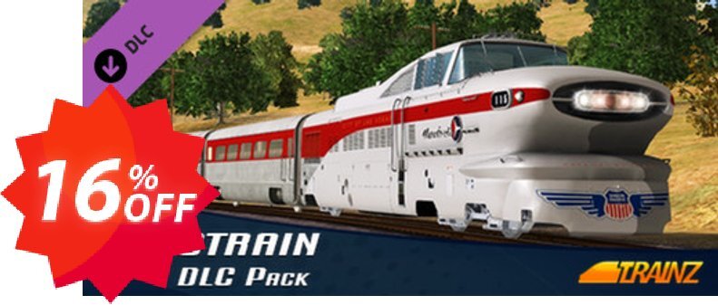 Trainz Simulator DLC Aerotrain PC Coupon code 16% discount 