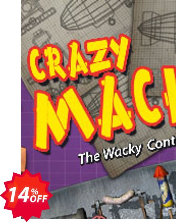 Crazy MAChines PC Coupon code 14% discount 