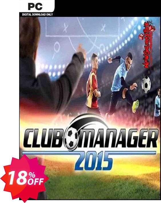 Club Manager 2015 PC Coupon code 18% discount 