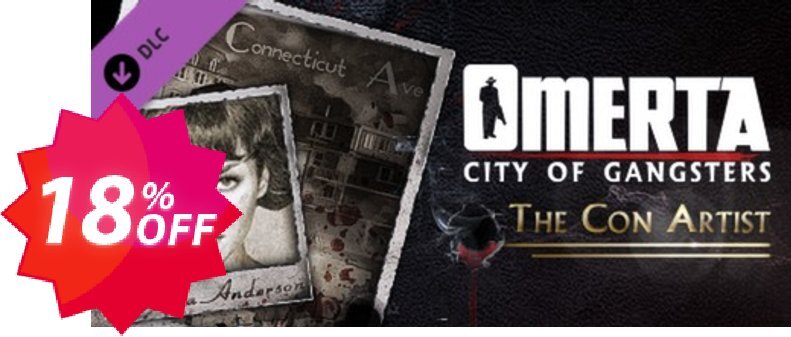 Omerta City of Gangsters The Con Artist DLC PC Coupon code 18% discount 