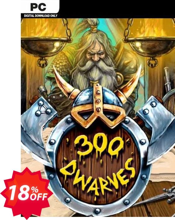 300 Dwarves PC Coupon code 18% discount 