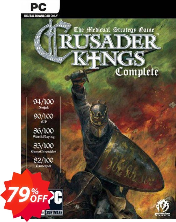 Crusader Kings: Complete PC Coupon code 79% discount 