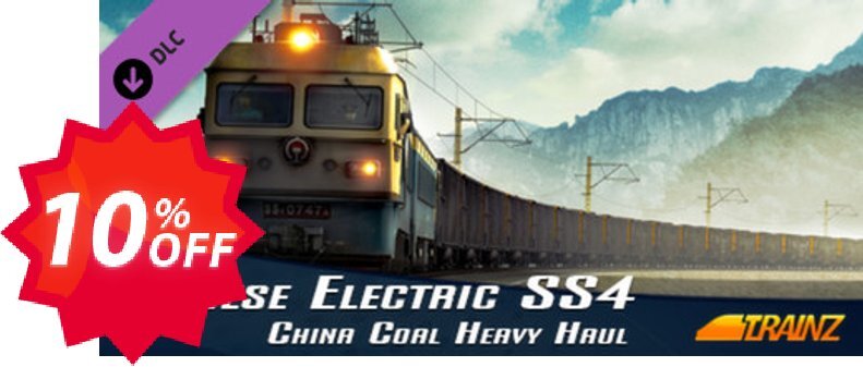 Trainz Simulator DLC SS4 China Coal Heavy Haul Pack PC Coupon code 10% discount 