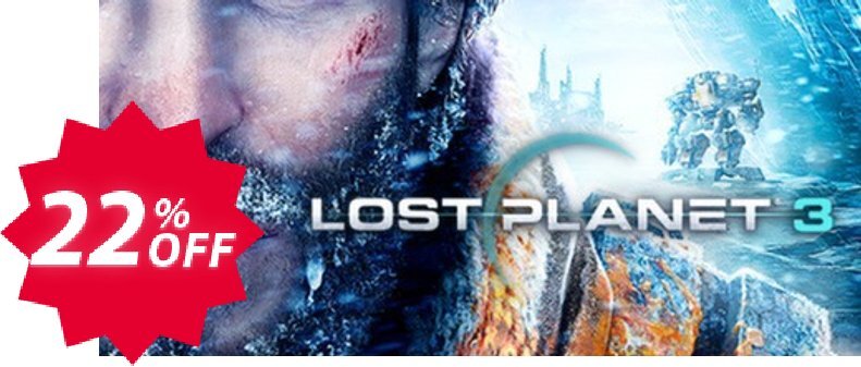 LOST PLANET 3 PC Coupon code 22% discount 