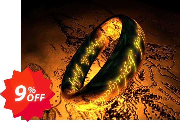 3PlaneSoft The One Ring 3D Screensaver Coupon code 9% discount 