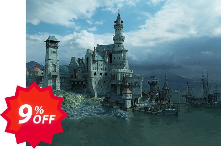 3PlaneSoft Medieval Castle 3D Screensaver Coupon code 9% discount 