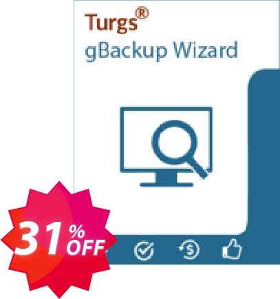 Turgs Gmail Backup Wizard Coupon code 31% discount 