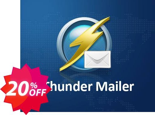 Thunder Mailer Coupon code 20% discount 