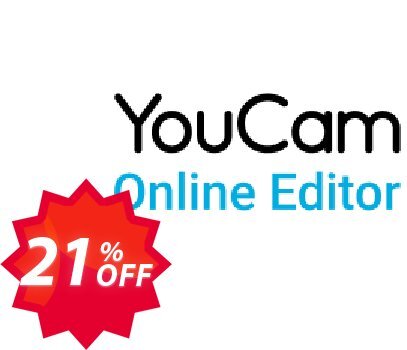 YouCam Online Editor - 1000 credits/mo Coupon code 21% discount 