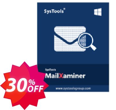 MailXaminer, Team Pro  Coupon code 30% discount 