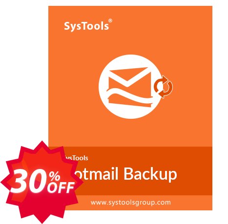 Systools Hotmail Backup Coupon code 30% discount 