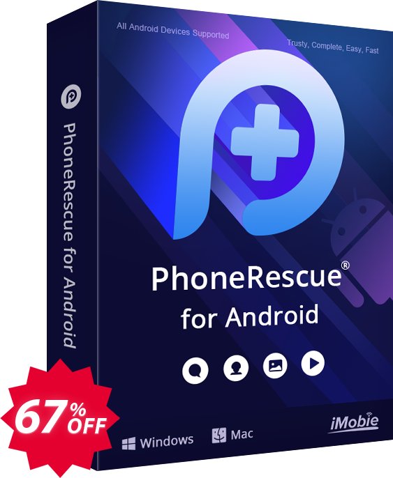PhoneRescue for Android WINDOWS, Lifetime Plan  Coupon code 67% discount 