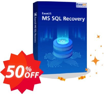 EaseUS MS SQL Recovery, Yearly  Coupon code 50% discount 