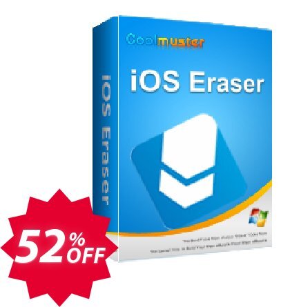 Coolmuster iOS Eraser - Lifetime, 2-5PCs  Coupon code 52% discount 