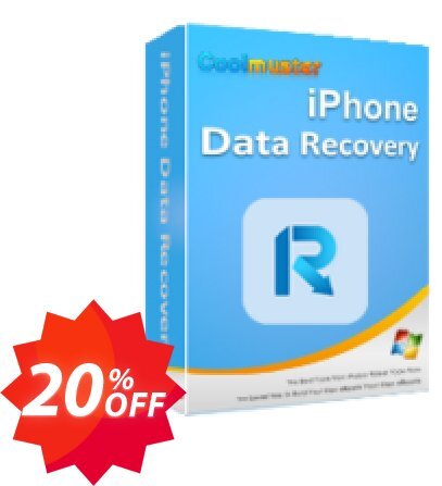 Coolmuster iPhone Data Recovery - Lifetime Plan, 1 PC, Unlimited Devices  Coupon code 20% discount 