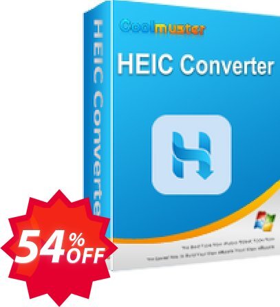 Coolmuster HEIC Converter - Yearly Plan, 5PCs  Coupon code 54% discount 