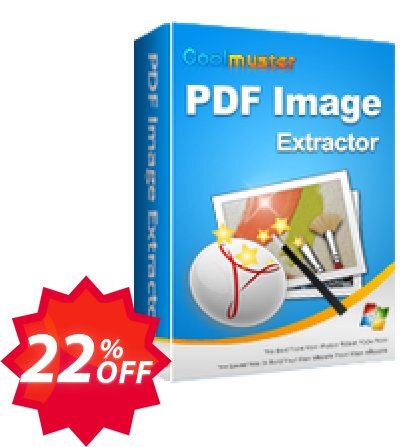 Coolmuster PDF Image Extractor - Lifetime Plan, 1 PC  Coupon code 22% discount 