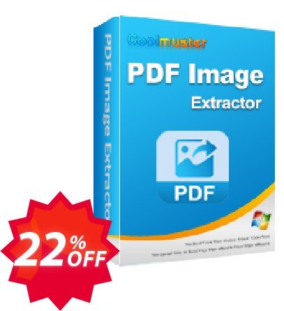 Coolmuster PDF Image Extractor - Yearly Plan, 5 PCs  Coupon code 22% discount 