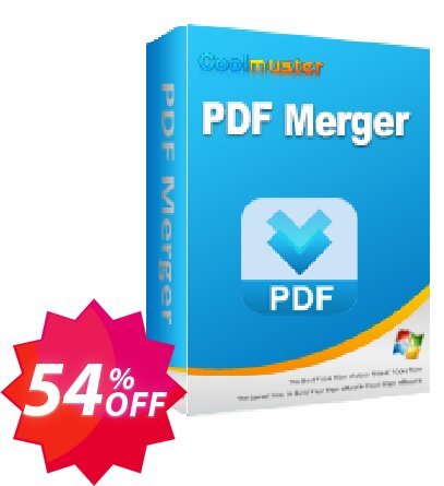 Coolmuster PDF Merger - Monthly Plan, 5 PCs  Coupon code 54% discount 